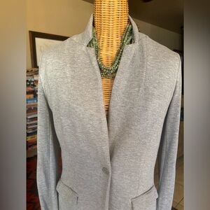 Magaschoni Light Gray Women's Blazer